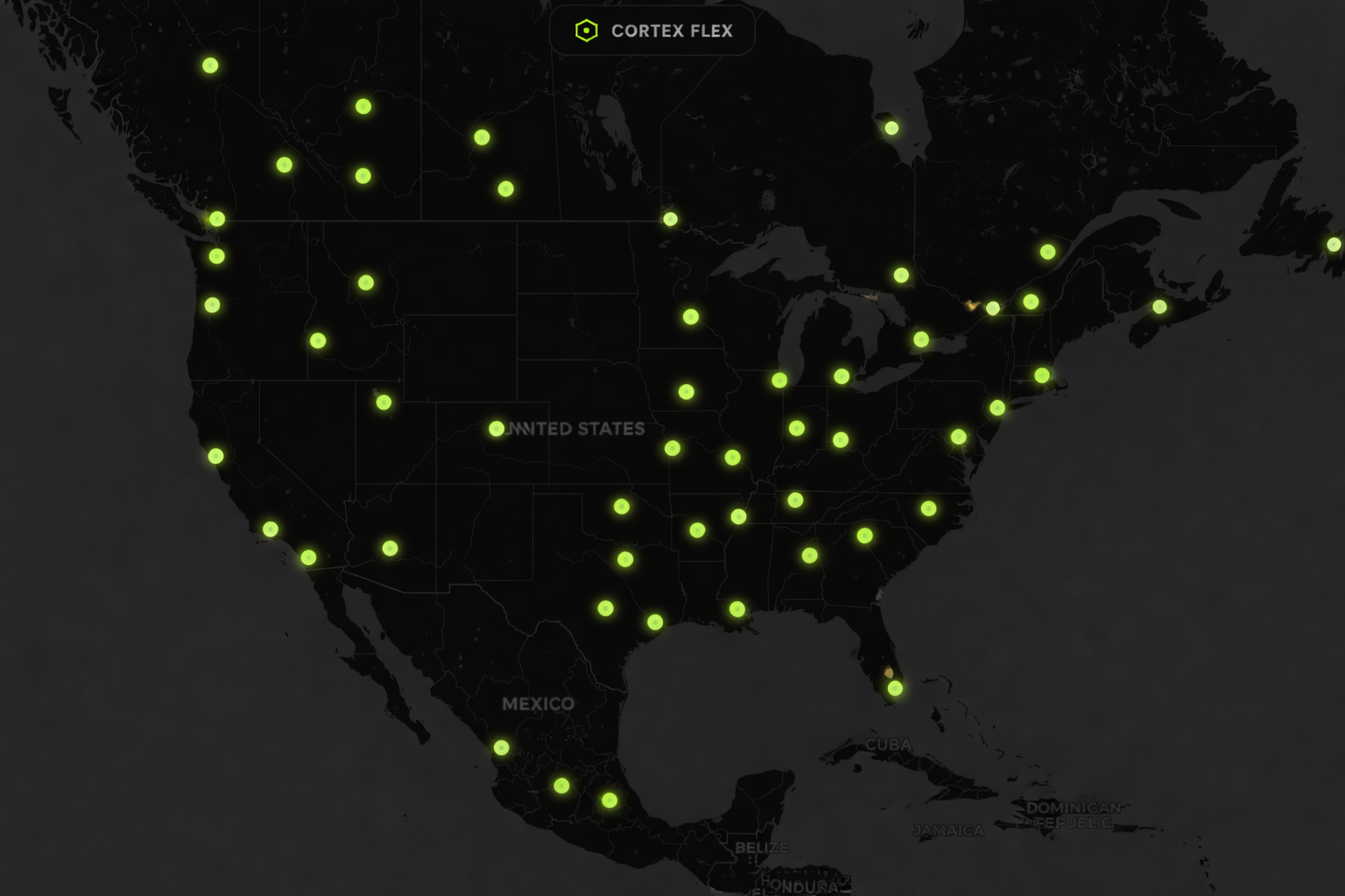 Cortex Flex Athlete Map